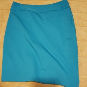 Liz Claiborne turquoise pencil skirt size 12